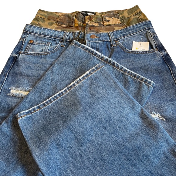 Fashion Nova’ High Waist Camo Jeans - Picture 5 of 11